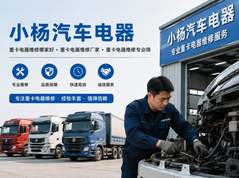 兰西县为重卡运输提供电器维修方案